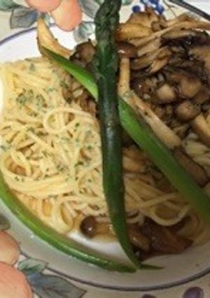 きのこの冷製パスタ❤︎-レシピのメイン写真