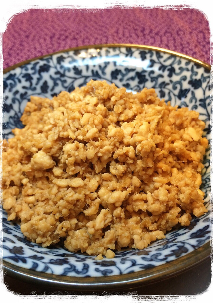 激ウマ！生姜の効いた鶏そぼろ-レシピのメイン写真