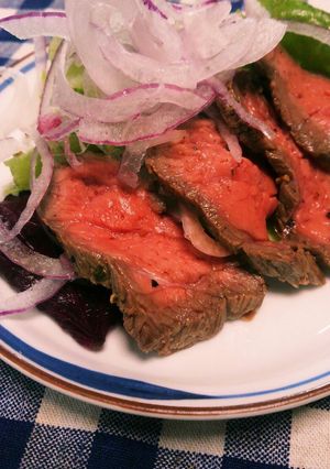 安いお肉で簡単に♪秘密のローストビーフ★-レシピのメイン写真