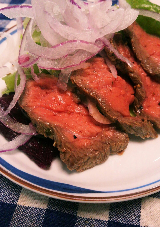 安いお肉で簡単に♪秘密のローストビーフ★-レシピのメイン写真