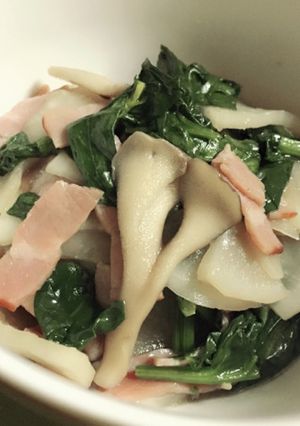 簡単!カブと舞茸のコンソメ煮-レシピのメイン写真
