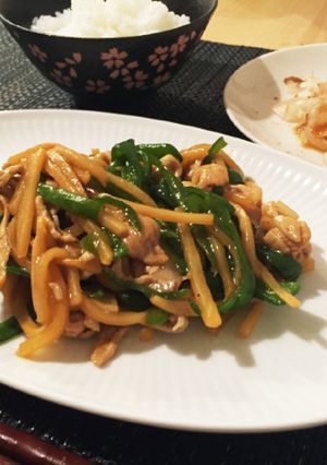簡単！おいしい！我が家の青椒肉絲-レシピのメイン写真