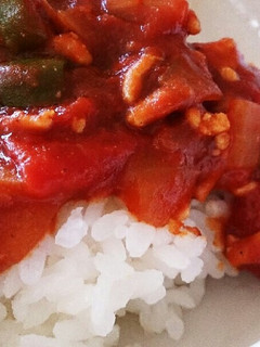 トマトが主役!?夏野菜のキーマカレー-レシピのメイン写真