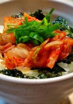 マヨラー必見！激うまマヨキムチ丼-レシピのメイン写真
