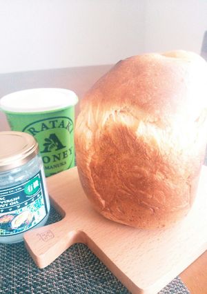 HBノンバター☆ノン白糖★ホテル食パン-レシピのメイン写真