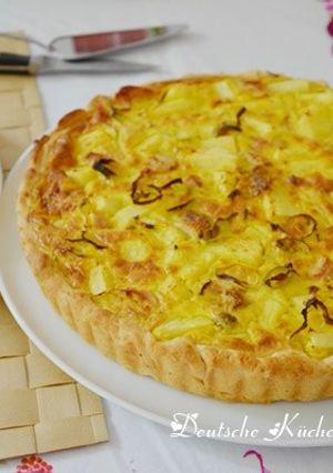 カレーとアナナスのキッシュ-レシピのメイン写真