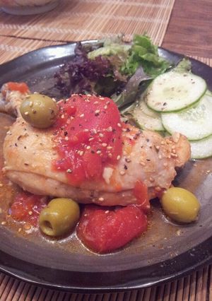 ☆超簡単♬チキンのトマト煮☆-レシピのメイン写真