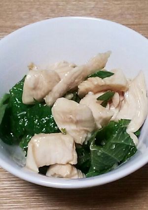 鶏ササミと大葉のサラダ-レシピのメイン写真