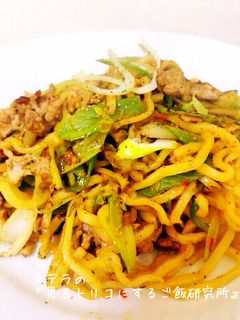 簡単♪汁なし担々麺風焼きそば-レシピのメイン写真