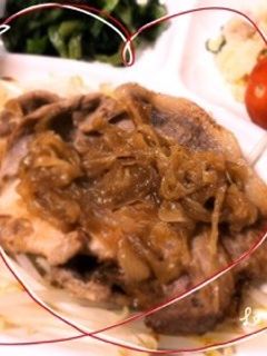 豚ロースのたまねぎソース焼き-レシピのメイン写真