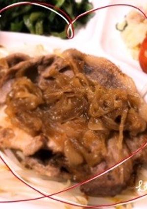 豚ロースのたまねぎソース焼き-レシピのメイン写真