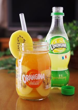 レモンジーナで簡単フルーツジャードリンク-レシピのメイン写真