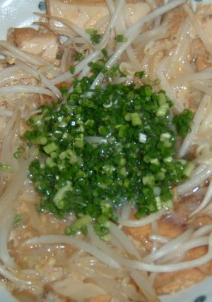 厚揚げともやしの卵とじ-レシピのメイン写真