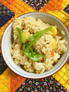 土鍋deたけのこご飯-レシピのメイン写真