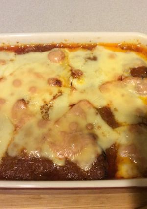 ミート缶詰めを使った ナスグラタン-レシピのメイン写真