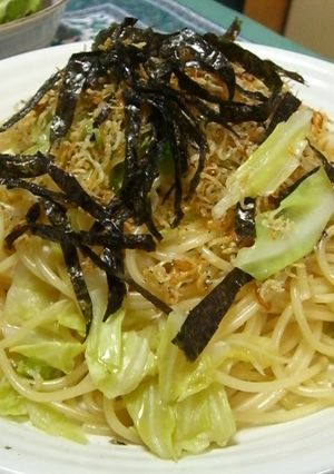 香ばし♪カリカリじゃことキャベツのパスタ-レシピのメイン写真