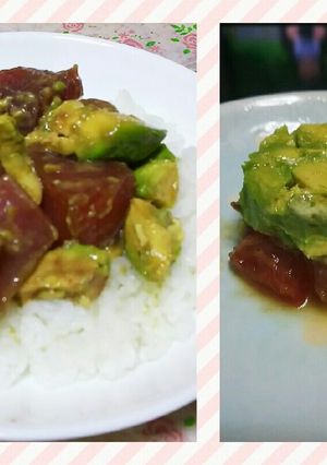火を使わないランチ&前菜★マグロアボカド-レシピのメイン写真