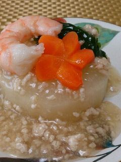 料亭の味! 大根のそぼろ餡掛け-レシピのメイン写真