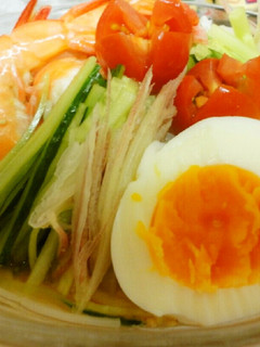 簡単和風ゴマ冷やしそうめん-レシピのメイン写真
