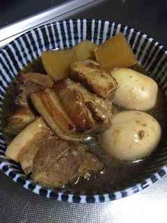 豚の角煮【梅干し入】-レシピのメイン写真