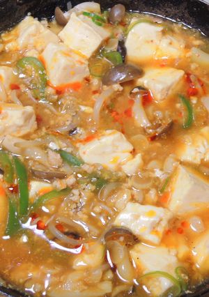 簡単！ヘルシー 和風麻婆豆腐-レシピのメイン写真