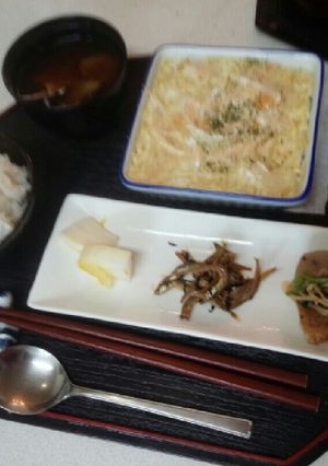 血管ダイエット食324（うどんグラタン）-レシピのメイン写真