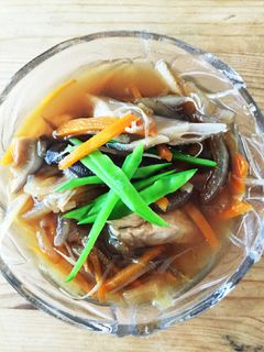 具だくさんのそうめんつゆ-レシピのメイン写真