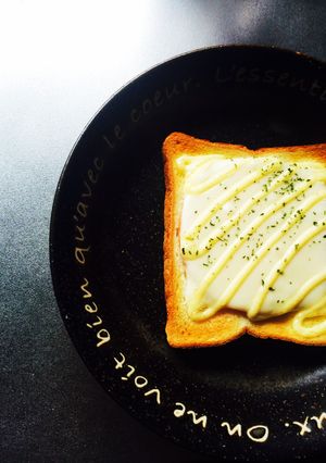 洗い物なし★簡単ハムチーズマヨトースト-レシピのメイン写真