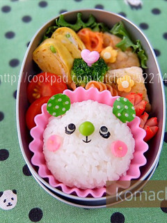幼稚園 お弁当♡ぱんだくん 簡単-レシピのメイン写真