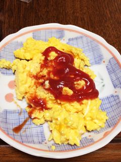 簡単♪甘め 半熟スクランブルエッグ-レシピのメイン写真