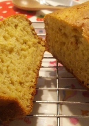 超簡単！バター&砂糖なしバナナケーキ♪-レシピのメイン写真