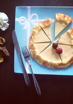 超簡単☆ふわふわスフレチーズケーキ-レシピのメイン写真