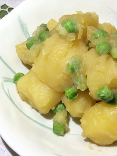 じゃがいもとグリンピースの煮物-レシピのメイン写真