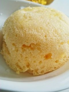 レンジで2分簡単スポンジケーキ-レシピのメイン写真
