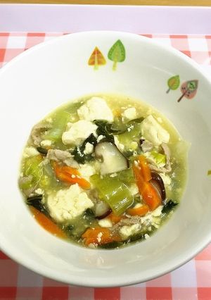 豆腐の中華煮　給食-レシピのメイン写真