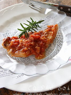豚肉のソテー ローズマリートマトソース-レシピのメイン写真