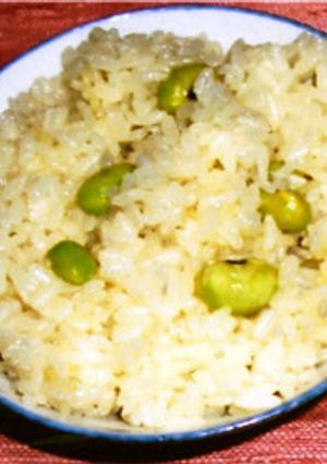 枝豆入り☆狭山茶の茶飯~番茶の優しい味~-レシピのメイン写真