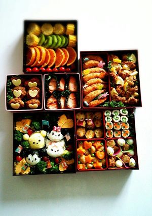 運動会お弁当 2015 ツムツム デコ弁-レシピのメイン写真