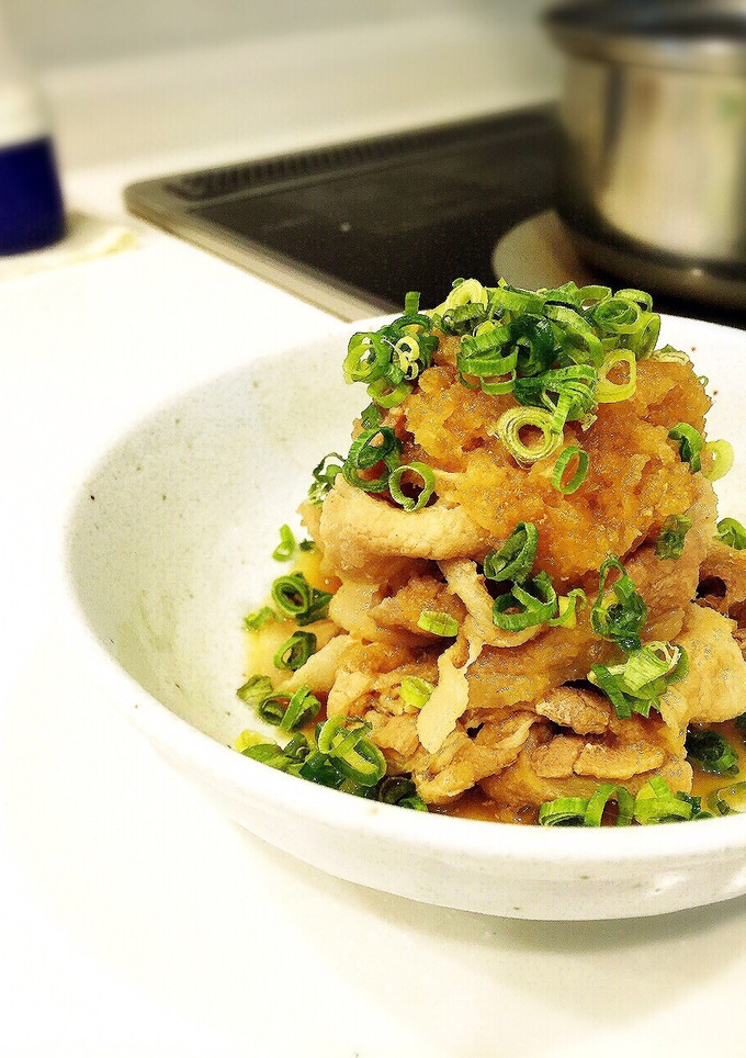 豚バラ肉のみぞれ煮★15分煮るだけ放置♩-レシピのメイン写真