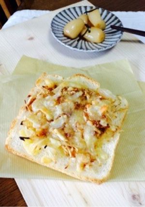 甘酢らっきょうチーズトースト-レシピのメイン写真