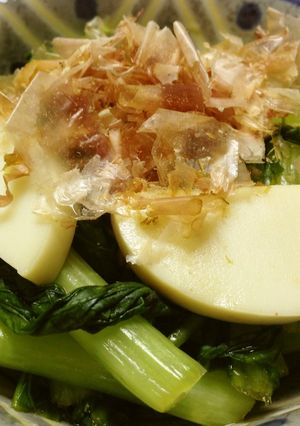 青菜のからし和えーこれとこれがあったなら-レシピのメイン写真