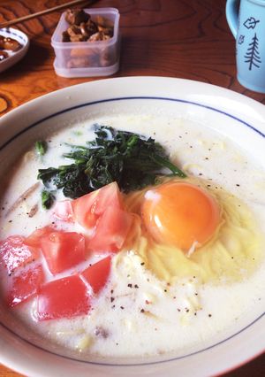 塩ミルクラーメン-レシピのメイン写真