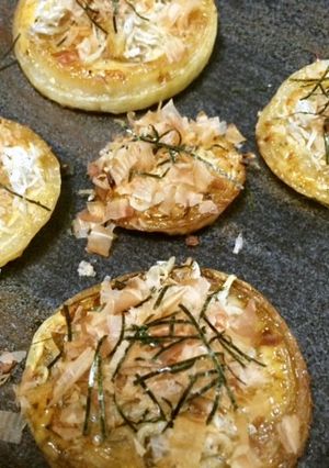 玉ねぎのしらすのっけ焼き-レシピのメイン写真