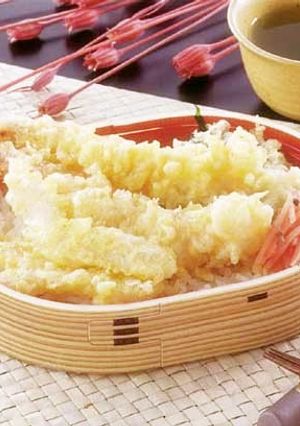 『天丼』 新生姜の天ぷら-レシピのメイン写真