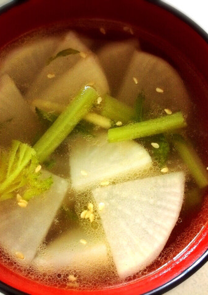 簡単♫大根と生姜のスープ-レシピのメイン写真