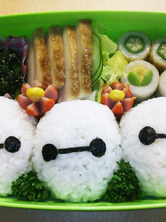 簡単♪ベイマックス弁当♪-レシピのメイン写真