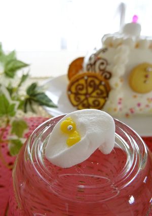 シンデレラ♡マシュマロでガラスの靴-レシピのメイン写真