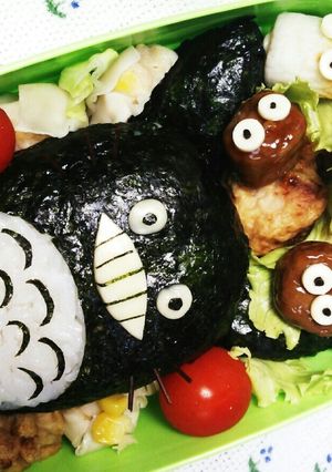 トトロ♪小トトロ♪まっくろくろすけ-レシピのメイン写真