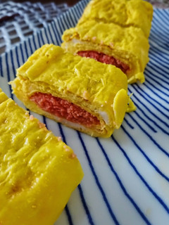 時短！華やかおかず。明太子いり卵焼き-レシピのメイン写真