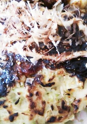 小麦粉と冷凍シーフードMixお好み焼き-レシピのメイン写真